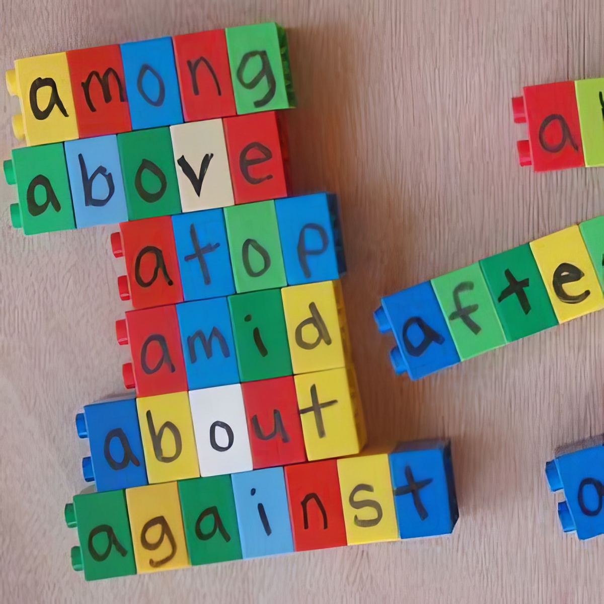 Spelling Game, lego spelling bee, creative lego spelling bee