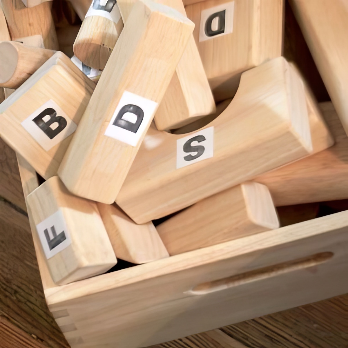 420 Letter Building Blocks from Hands On As We Grow, boredom buster activities for 4-year-olds
