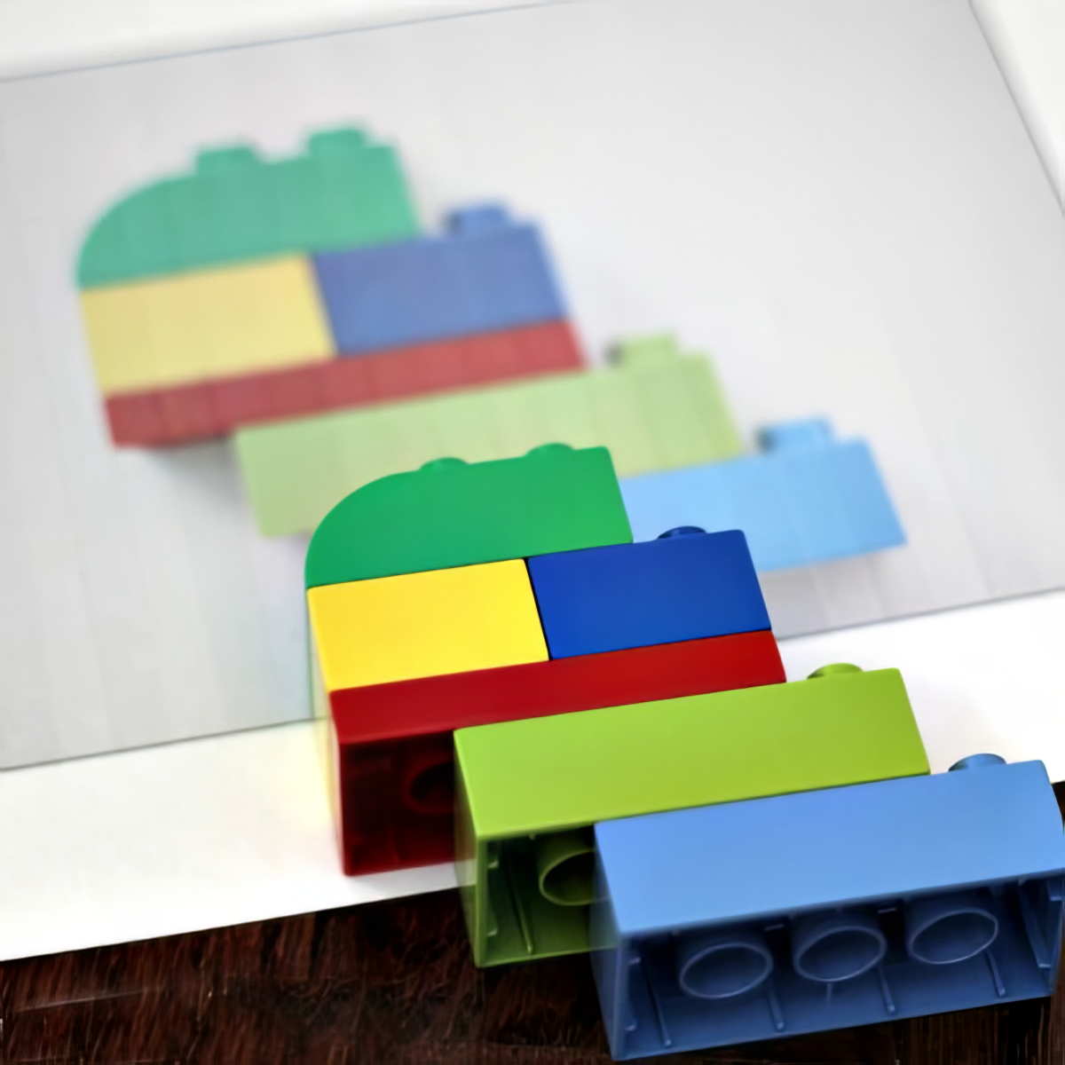 Make this LEGO puzzle book to make your kids busy indoors this weekend!