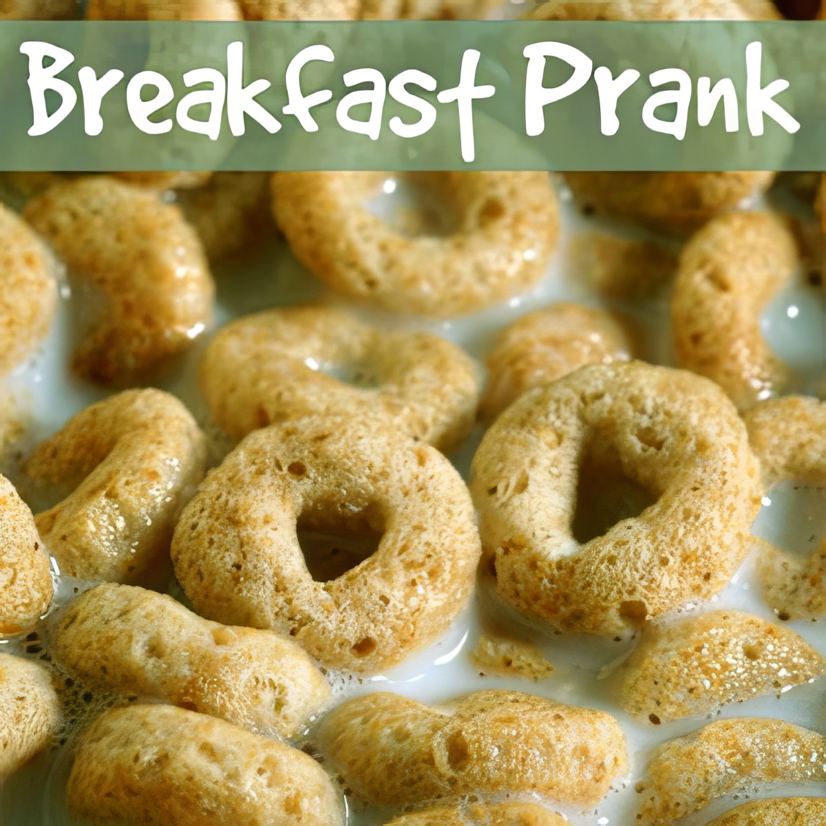 Freeze those cereals to have breakfast prank with your kids this April Fools!