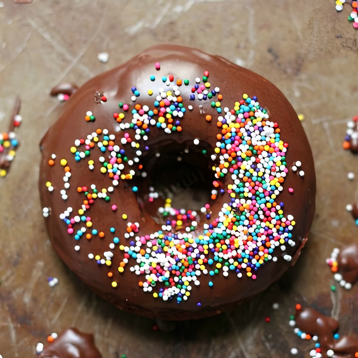 Check out this easy and yummy chocolate glazed donuts for breakfast with your kids!