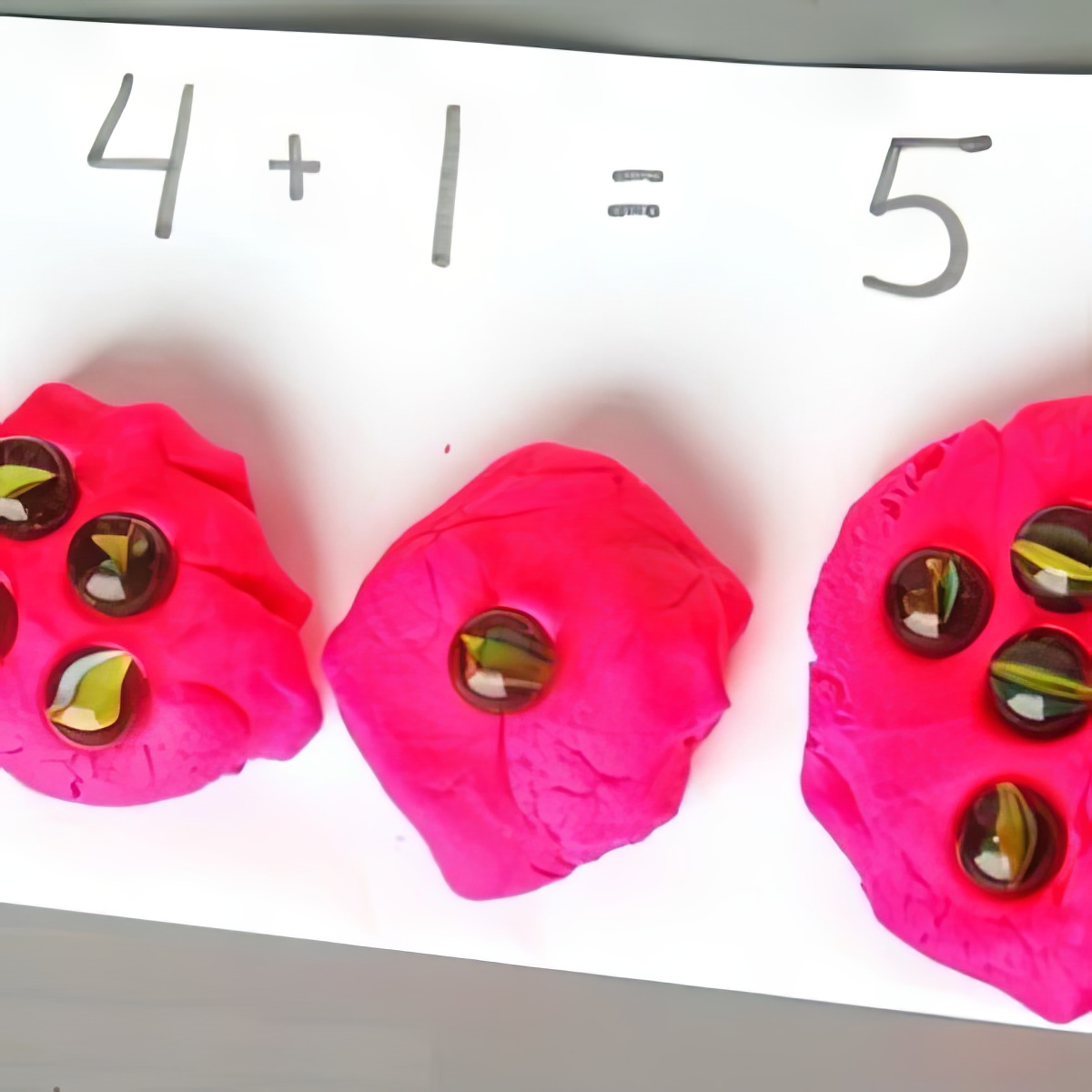 Math fun, boredom buster activities for 4-year-olds, playdoh and math for your toddler