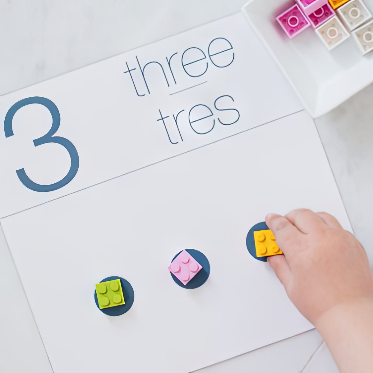 printable-counting-cards-6 learn how to count using lego blocks and printables