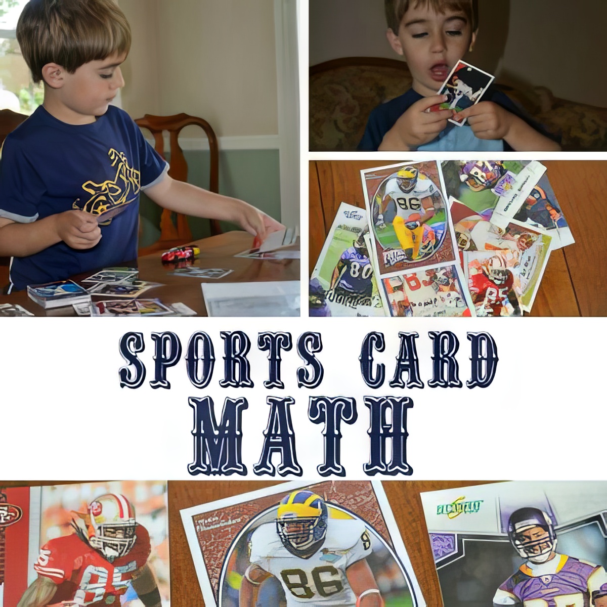 sports-card-math for preschoolers