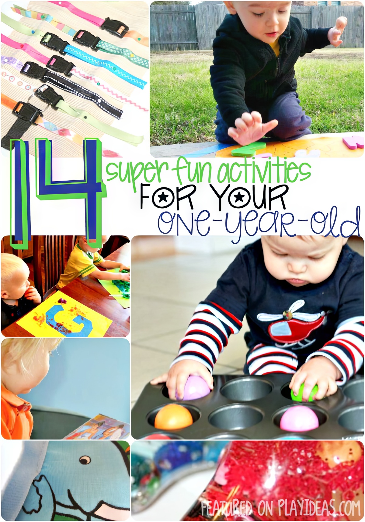 14 super fun activities for your one year old