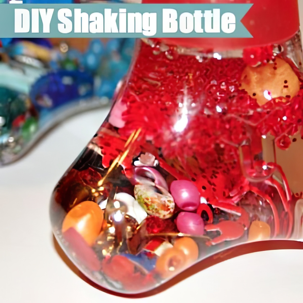 Shaking Bottle for 1 year olds from Kids Activities Blog. activities for 1-Year Olds.