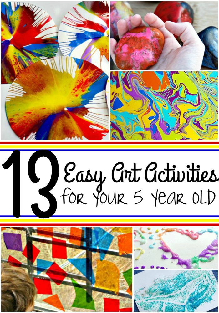 13 Easy Art Activities For Your 5 Year Old