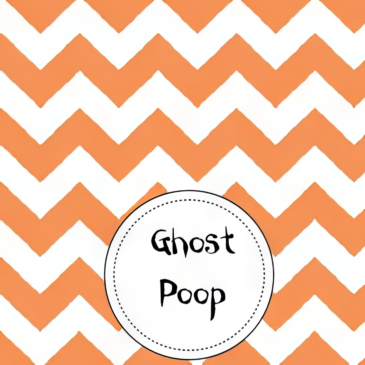 ghost-poop printable as halloween activities for 4 year olds
