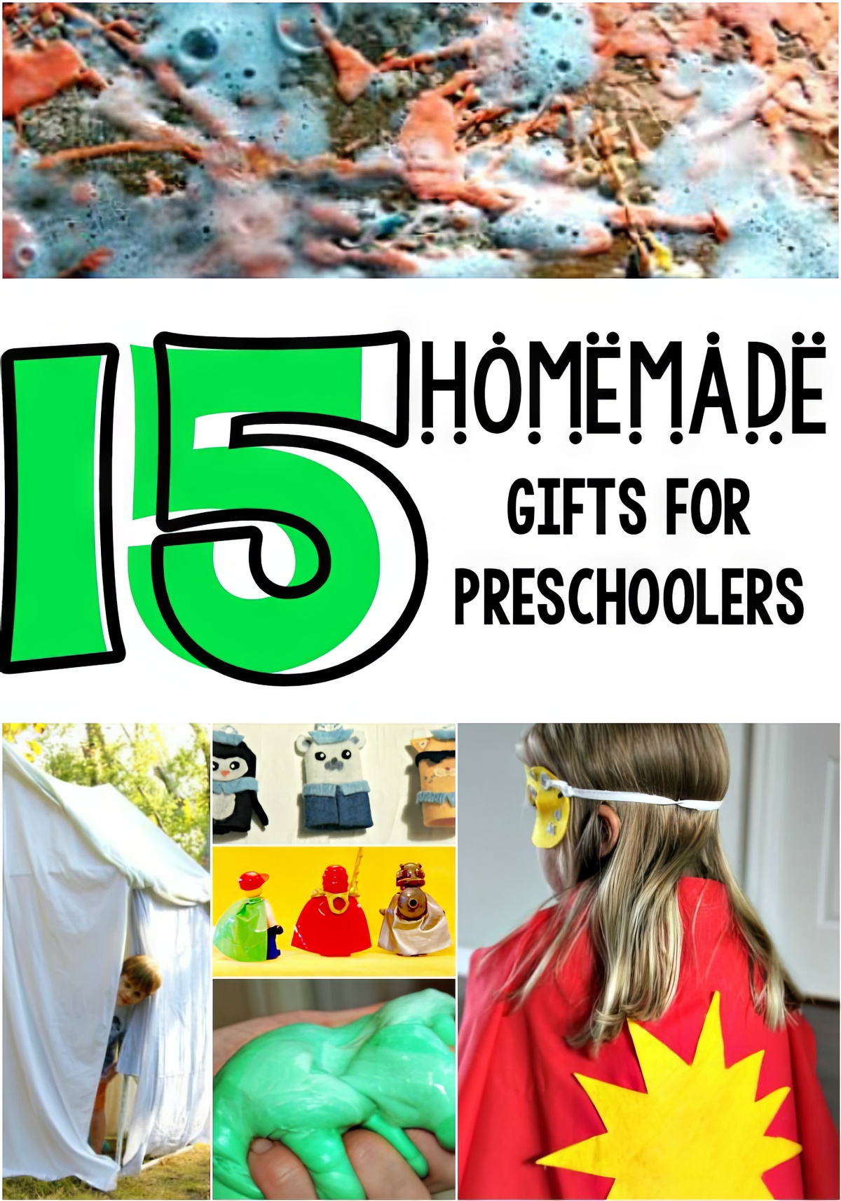 homemade gifts for preschoolers and toddlers you can give