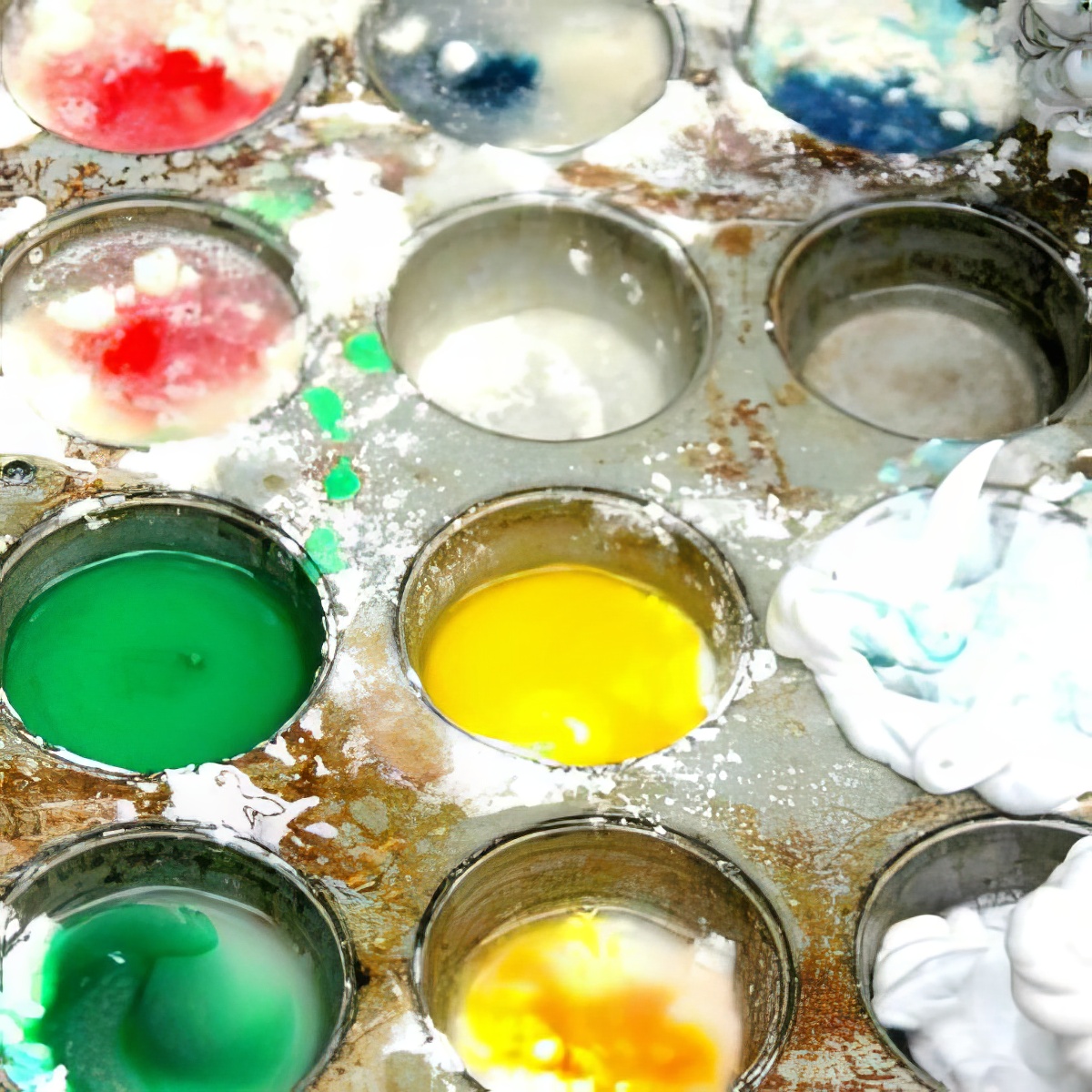 homemade paint, fun art activities for 2-year-olds, toddler fun arts and crafts