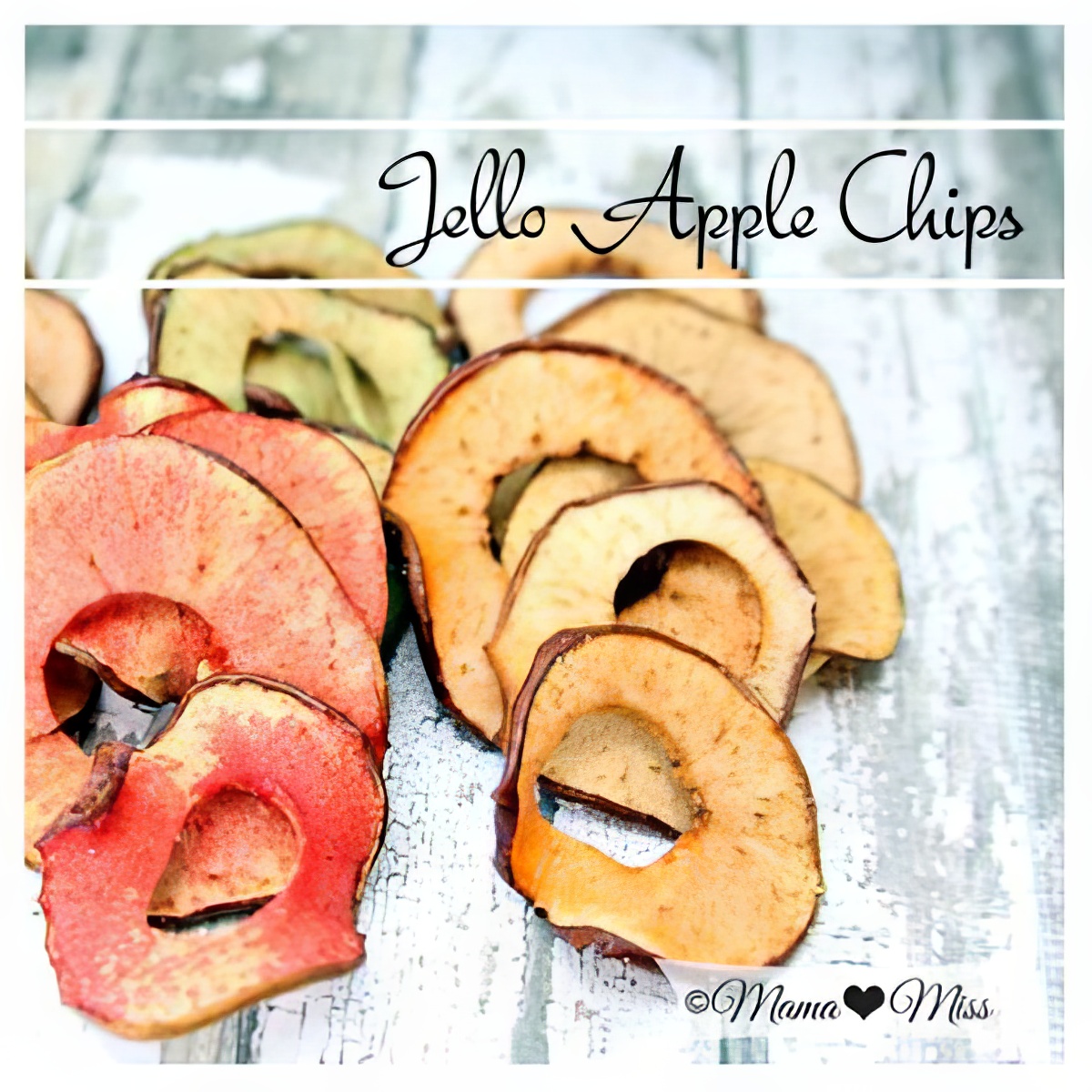 Jello Apple Chips Lunchbox Treats for Kids