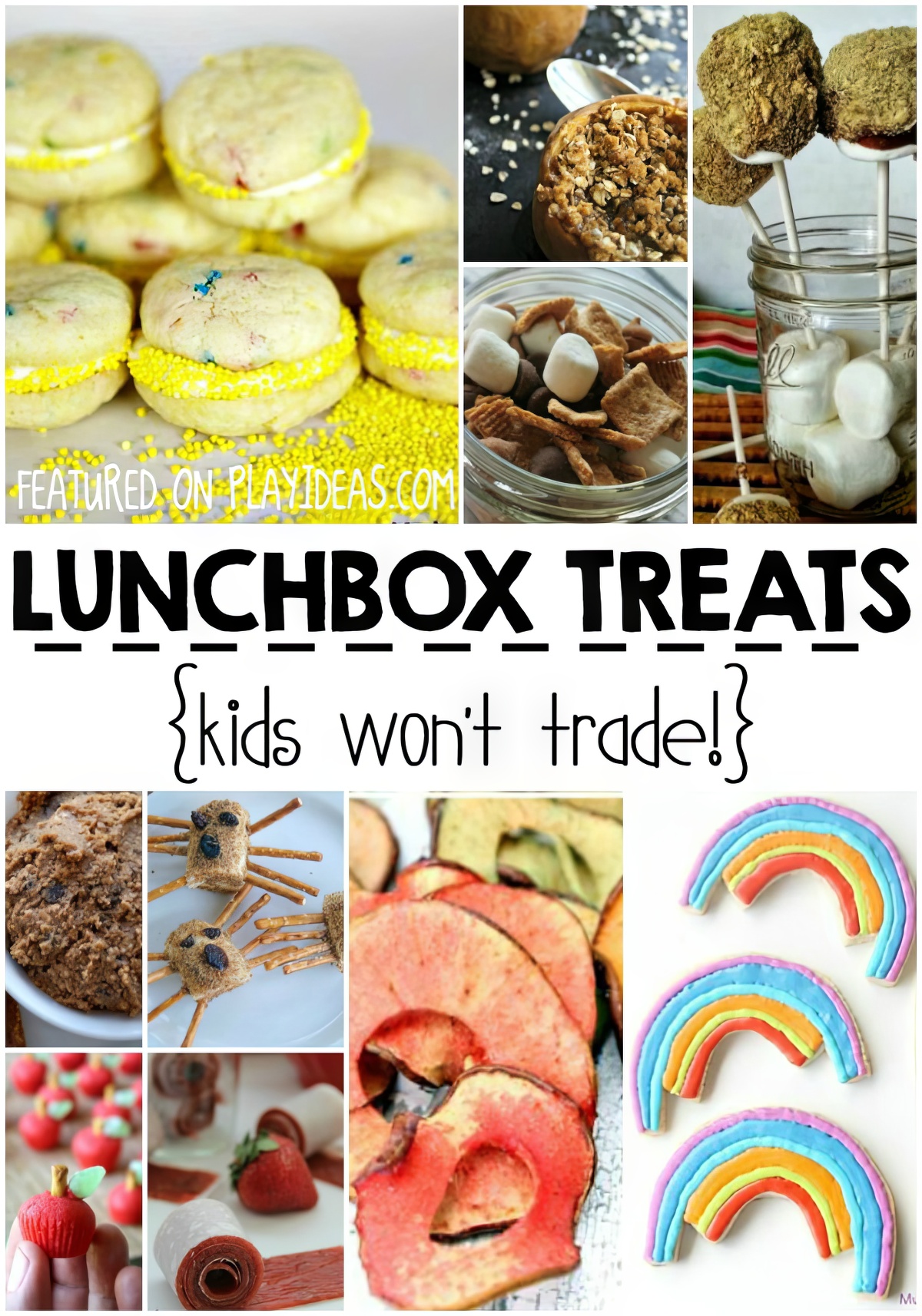 Large Collage Lunchbox Treats {Kids Won't Trade!} Snacks