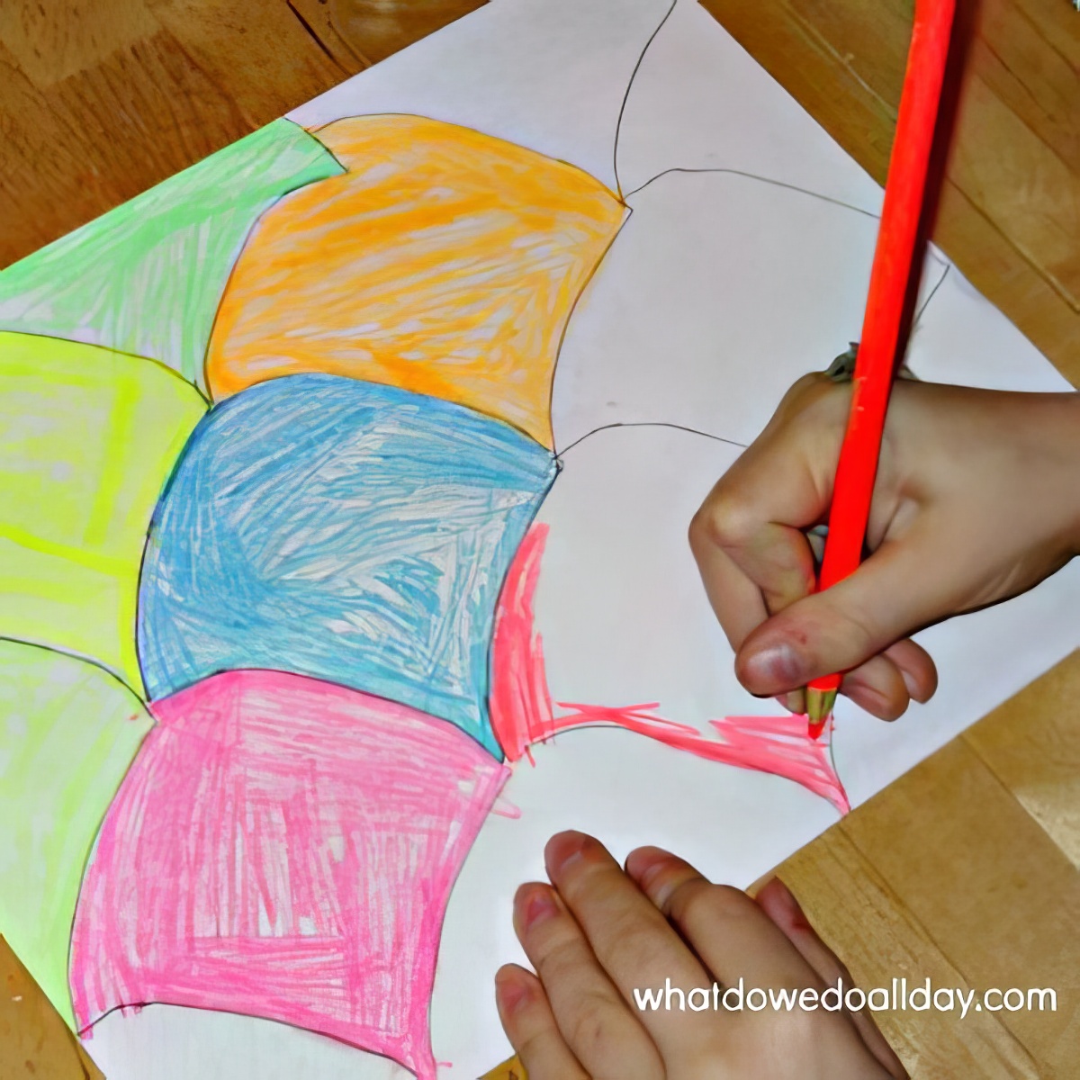 tessellation, easy art activities, 13 Easy Art Activities For Your 5-Year-Old, colorful art activities, activities with colors, art activities for 5-year-olds