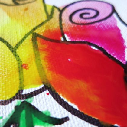 watercolor on canvas,  16 Easy Art Activities For Your 4 Year Old
