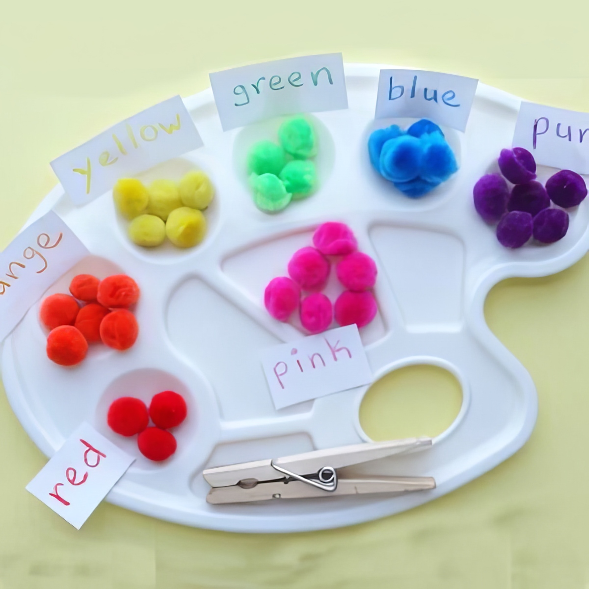 Color Sorting, Bright and Colorful Activities for Preschoolers