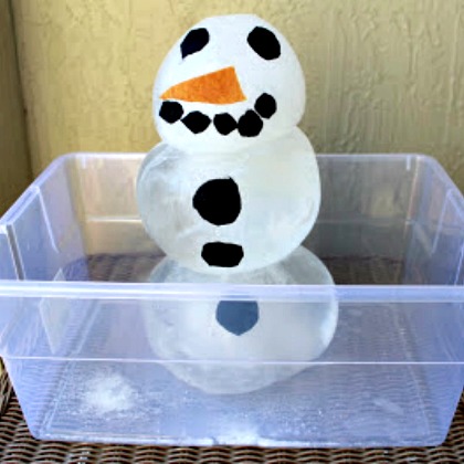 Frozen Snowman, Snow-Themed Science Activities