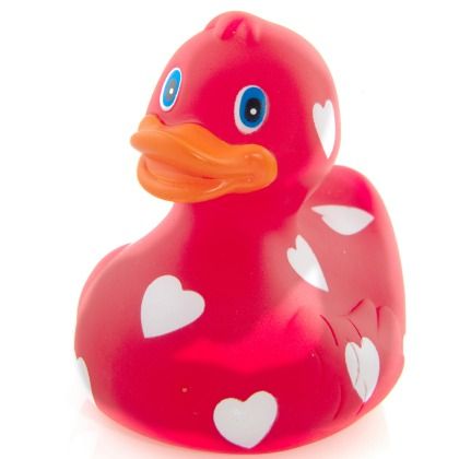 Kindness Ducks - red duck play idea for kids on valentine's day