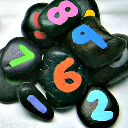 Number-Rocks-Matching-Game-for-Math-Fun-from-Fun-A-Day-at-B-InspiredMama