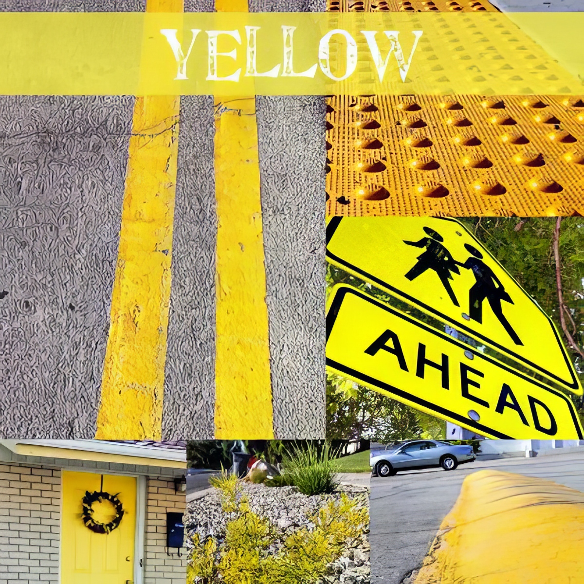color collage Yellow header, Activities For Smaller Kids to do When The Big Kids Go To School