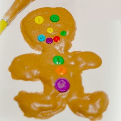 gingerbread puffy paint, Yummy and Creative Gingerbread Man Activities