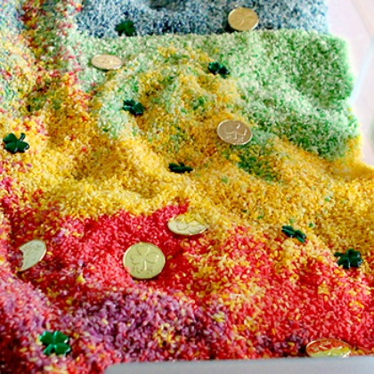 rainbow rice, Insanely Awesome Activities For Sensory Play for Kids
