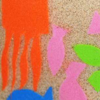 sand art, Super Fun Sand Activities For Kids, summer activities