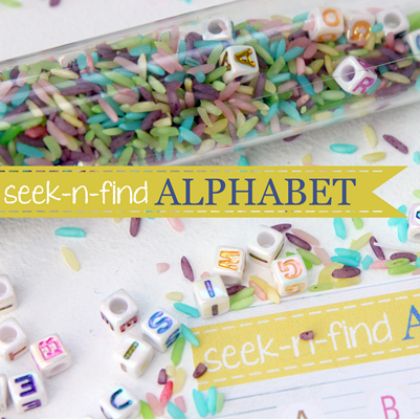 seek find alphabet tube, Awesome Alphabet Activities For Your Preschooler