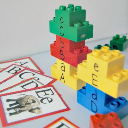 teach legos, Letter Learning Activities For Preschoolers
