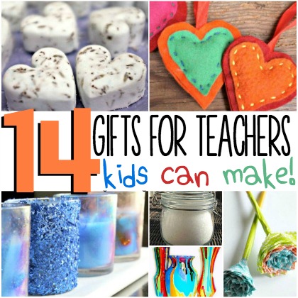 14 gifts for teachers kids can make