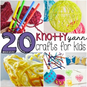 20 Knotty and Fun Yarn Crafts For Kids