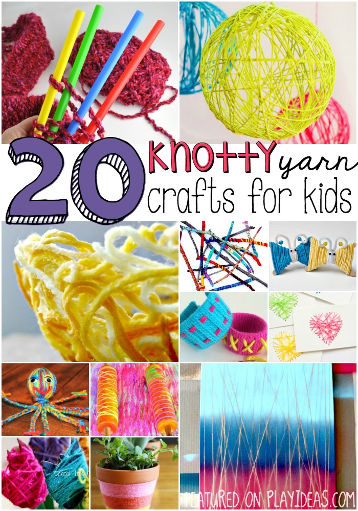 20 yarn crafts for kids