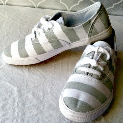 STRIPED SHOES, Cool Upcycled Sneaker Ideas