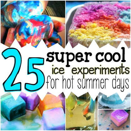 ice experiments for summer, Ice Experiments for Hot Summer Days