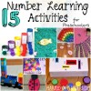 number learning activities