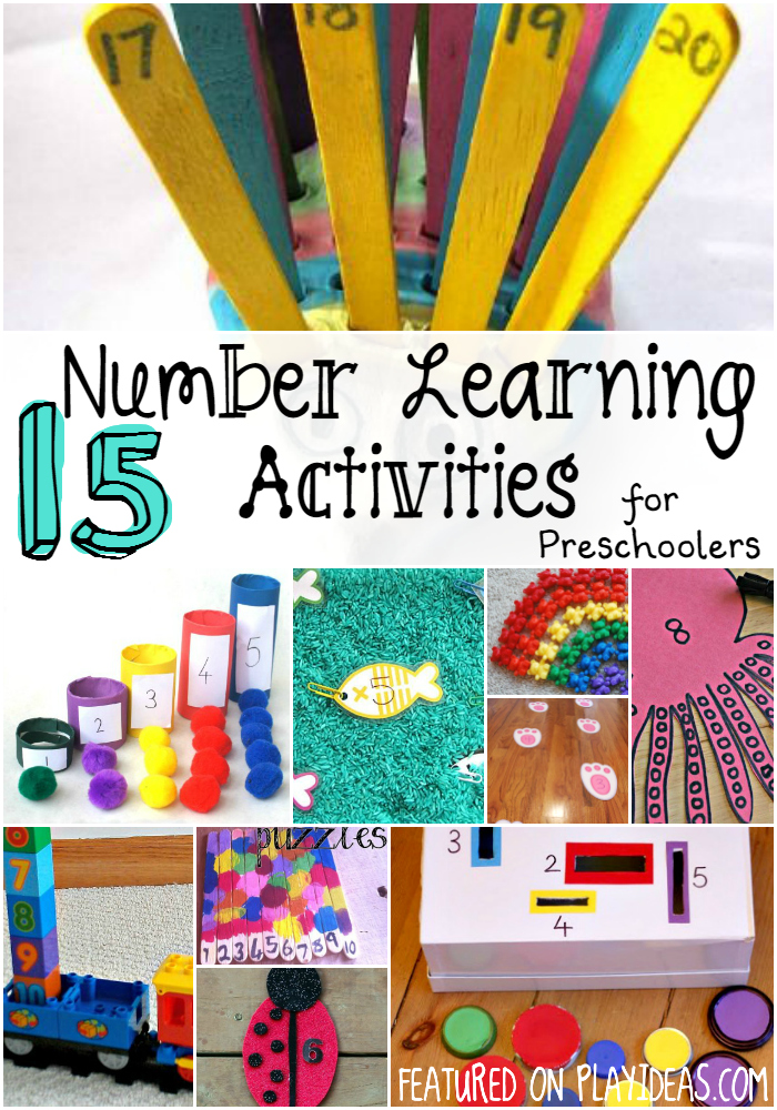 number learning activities