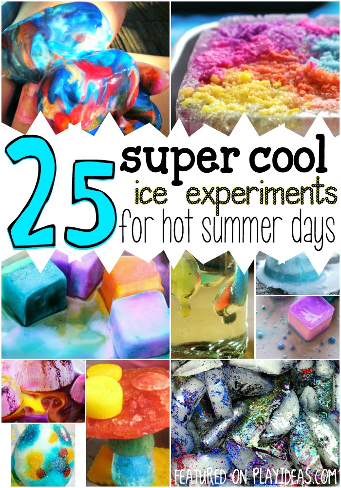 super cool ice experiments for hot summer days