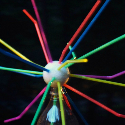 4th of july explosion, Silly Straw Activities for 5-Year-Olds