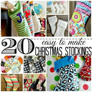 20 Easy To Make Christmas Stockings