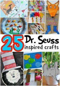 25 Dr. Seuss Inspired Crafts for Preschoolers & Toddlers
