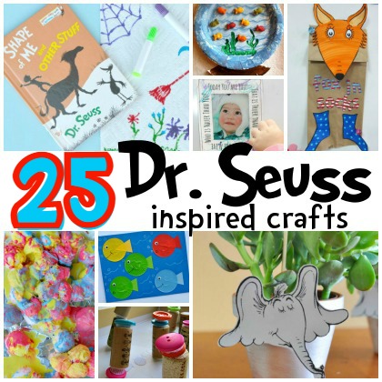 dr seuss inspired crafts, dr. seuss, projects dr. seuss