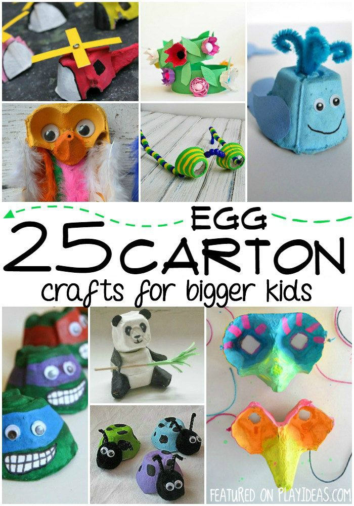 egg carton crafts for bigger kids