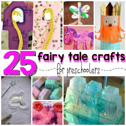 Fairytale crafts for preschoolers!