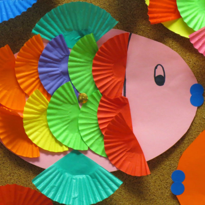 fish-Cupcake Liners-scaled-craft-play-ideas-for kids-of-all-ages-easy-diy