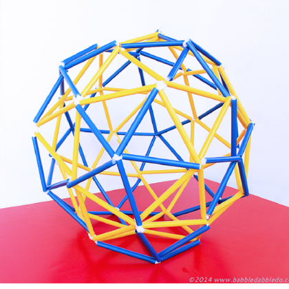 geodome, Silly Straw Activities for 5-Year-Olds