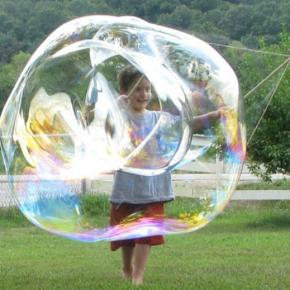 Bubble Wands for preschoolers!