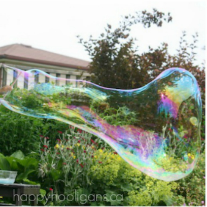  Big Flowy Giant Bubbles for preschoolers!