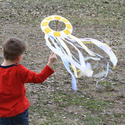 kite on a stick