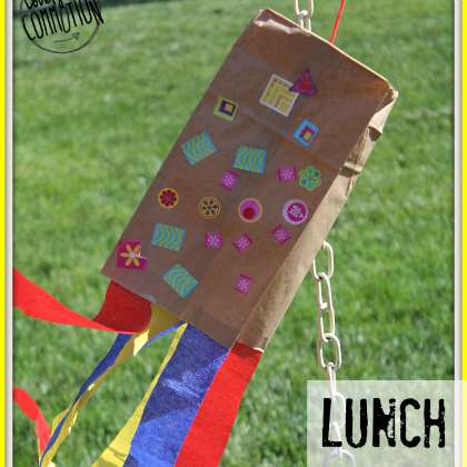 lunch sack kite