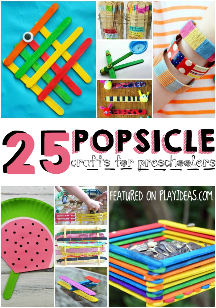 25 Popsicle Crafts for Preschoolers