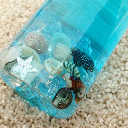 sea in a bottle,  sensory bottles for toddlers, toddler activities, creative bottles, DIY sensory bottle ideas